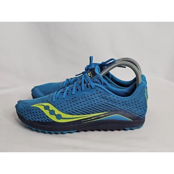 Saucony Kilkenny XC8 Running Cross Country Mid Sneakers Mens Size 7 Womens 8.5 - Picture 1 of 8